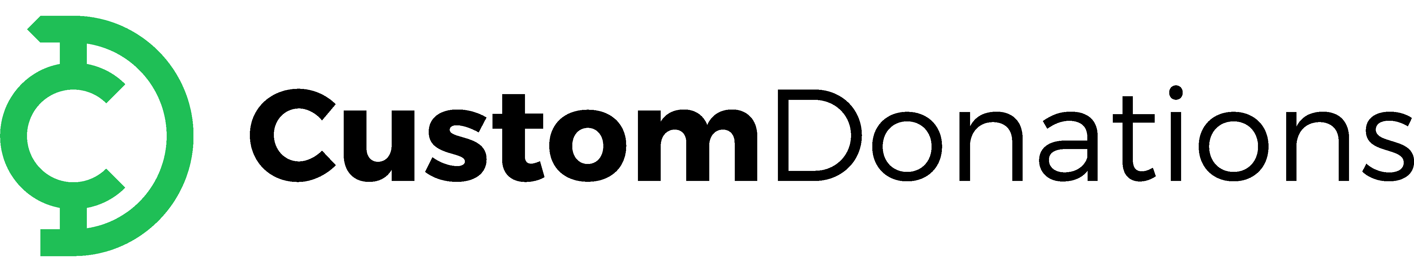 Custom Donations Logo